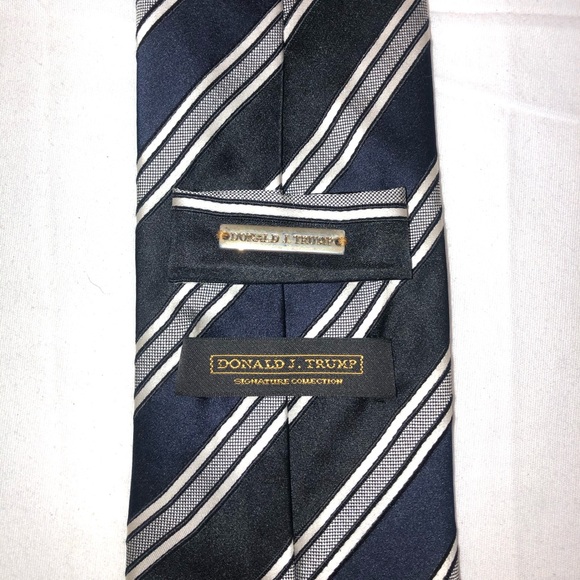 Men’s Donald J. Trump Striped Silk Tie - Picture 3 of 5